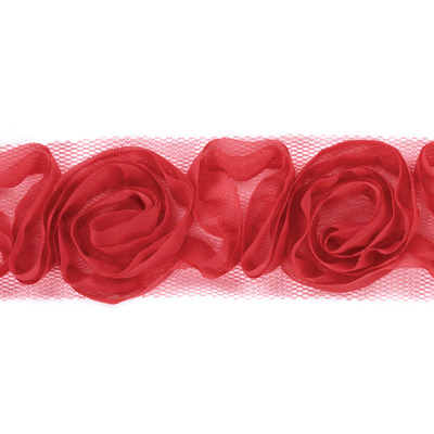 Dear Lizzy Rose Crimson Ribbon Spool 1 yard