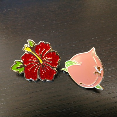 Weird me aloha enamel pin!