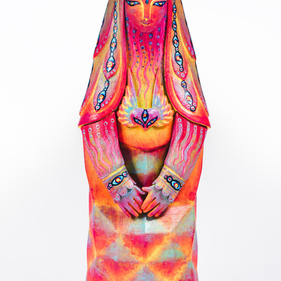 Sacred eye, inuit goddess by candie bolton