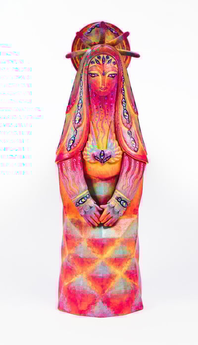 Sacred eye, INUIT GODDESS by Candie Bolton