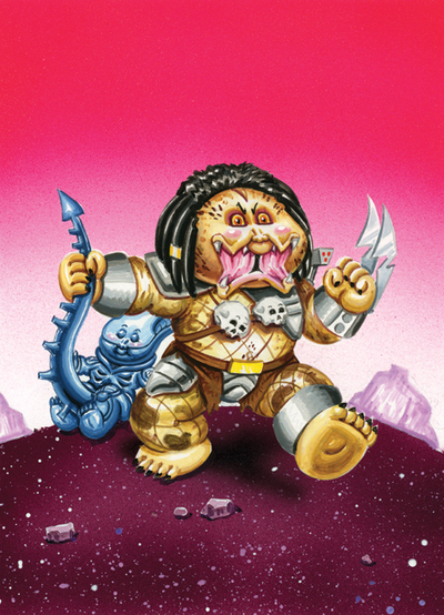 FRED A. Tor / Ugly EM F'er Final Art - Horrorible Kids - Series 2 2017