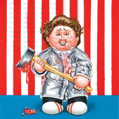 Ameri ken psycho / screwy lewis final art - horrorible kids - series 2 2017 - Thumbnail 5