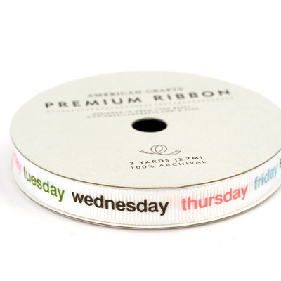 American crafts days of the week 3 yrds