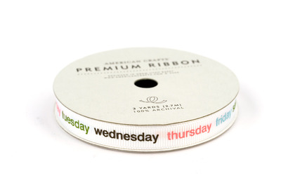 American Crafts Days of the week 3 yrds