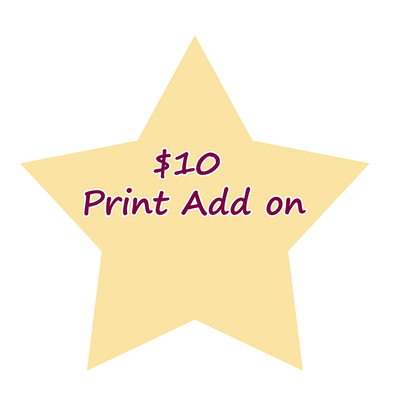 $10 print add on