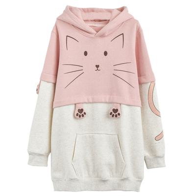 Harajuku fashion cute cat hoodies