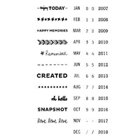 Amy Tangerine Ready Set Go Today Roller Date Stamp - Thumbnail 1