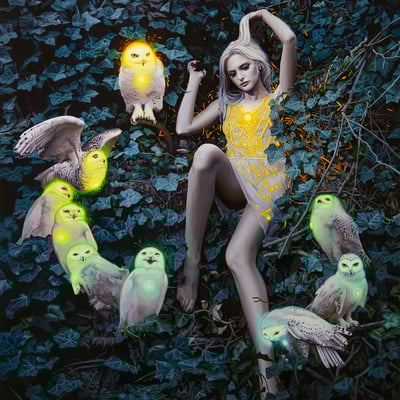 Psychic undergrowth prints 