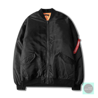Free Shipping-BOMBER JACKET IN MA1 POCKET - Thumbnail 2