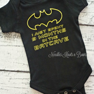 Baby boys batman onesie, batman bodysuit, baby boys clothing, newborns, baby gift - Thumbnail 5