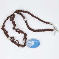 Princess Moana / Vaiana Costume Dress with Necklace for Adult Women / Kids - Thumbnail 4