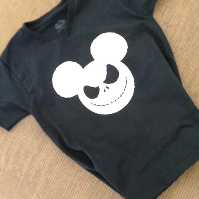 Mickey jack skellington shirt