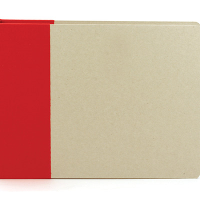 American crafts cardinal modern d-ring album 8x8"