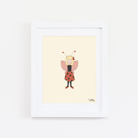 Dress Up Ladybug Print - Thumbnail 2