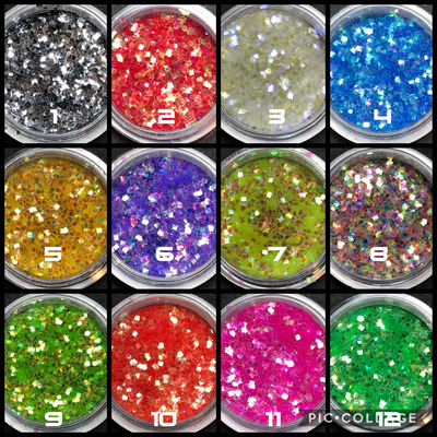 Iridescent Square 1mm  