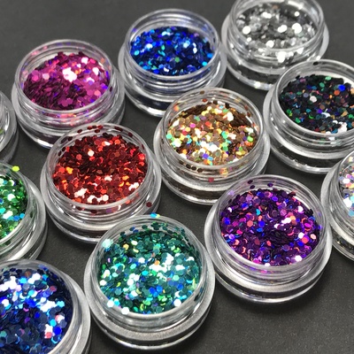 Holographic hexagons 1.5mm 