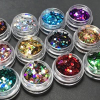 Holographic Hexagons 2mm - Thumbnail 1