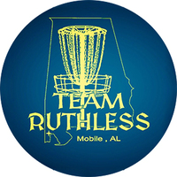 Dyemax Gold Line Judge Mini - Ruthless Discs Logo Stamp - Thumbnail 1