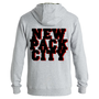 New Pack City fleece zip hoodie/heather gray-1