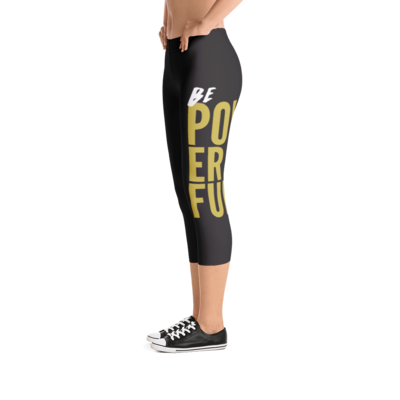 Be powerful ladies capri leggings