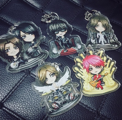 X-Japan Modern Acrylic Keychain 