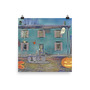 Goth Girl Halloween Poster-4