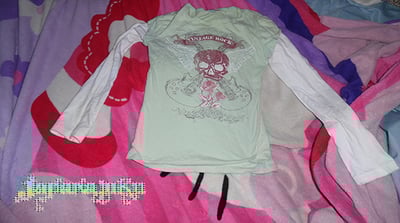 〖Sold Out〗Lola Rave Vintage Rock Shirt Sz. XS