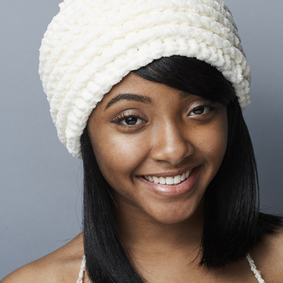 Crochet cozy hat 