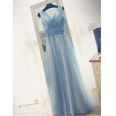 Long prom dress, v neck prom dress, formal prom dress, elegan prom dress, cheap prom dress, evening party dress, pd15282