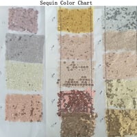 Sequin bridesmaid dress, two piece bridesmaid dress, short sleeve bridesmaid dress, long bridesmaid dress, mermaid bridesmaid dress, PD15254 - Thumbnail 3