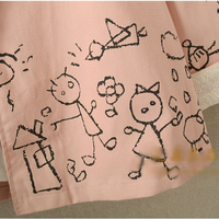 Mori girl cape style fall jacket - Thumbnail 1