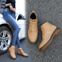 New England Martin boots flat boots - Thumbnail 3