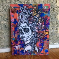  "Monarca" 12"x16" Print on Wood - Thumbnail 1