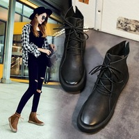 Retro Boots New Casual Female Boots - Thumbnail 2