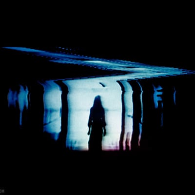 Horrorglitch 001: the woman in black, large print (22" x 17") - Thumbnail 2