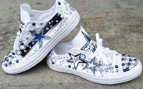 custom dallas cowboys converse