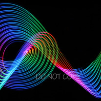 "Rainbow Road" print