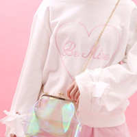 Gamaguchi Glittery Purse by WC Harajuku - Thumbnail 1