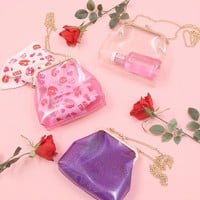 Gamaguchi Glittery Purse by WC Harajuku - Thumbnail 3