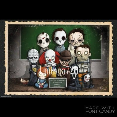  Killers Class Picture Print