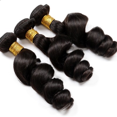 Peruvian loose wave bundle