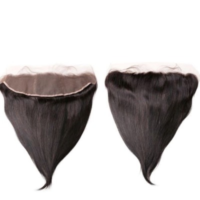 Straight lace frontal