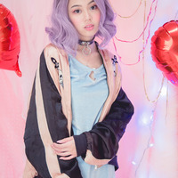 Amelia Velvet Dress by Bubbles Harajuku - Thumbnail 1
