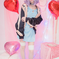 Amelia Velvet Dress by Bubbles Harajuku - Thumbnail 4
