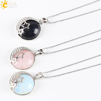 moon, star, and stone necklace - Thumbnail 1