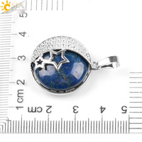 moon, star, and stone necklace - Thumbnail 4