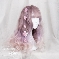 Harajuku Pastel Pink Gradient Wig - Thumbnail 3
