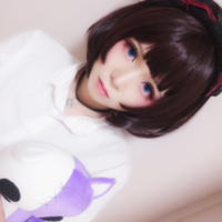 35CM Harajuku Dark Brown Short BOBO Wigs - Thumbnail 2