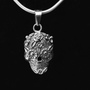 Sterling Silver Sugar Skull Pendant or charm-1