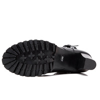 New leather boots high-heeled England Martin boots - Thumbnail 2